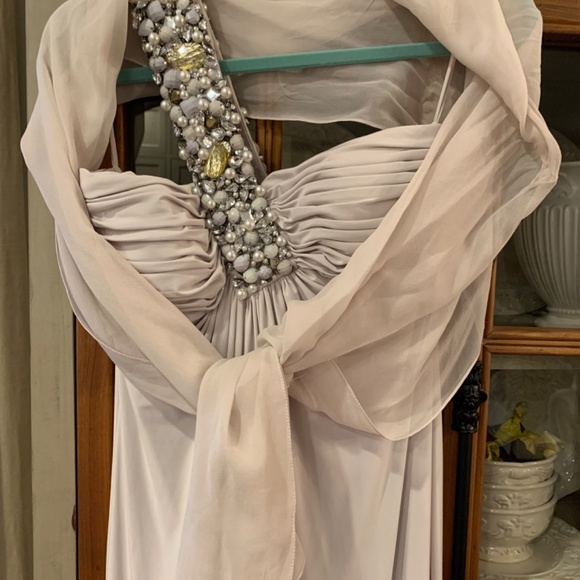 Mignon formal dress with wrap - Picture 2 of 4